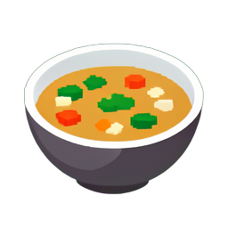 Soupe à l'oignon — sprite pixel art 256×256