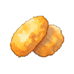 炸鸡 — 256×256 像素游戏素材