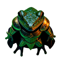 Prince Grenouille (Cinématique) — sprite pixel art 256×256
