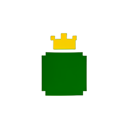 Froschprinz (Niedrig) — 256×256 Pixel-Art-Sprite