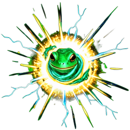 Frog Prince (VFX) - 256x256 pixel art sprite
