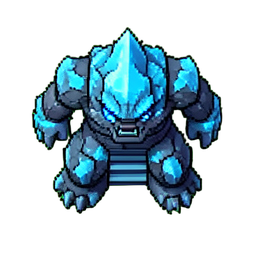 Frost Giant (16-Bit) - 256x256 pixel art sprite