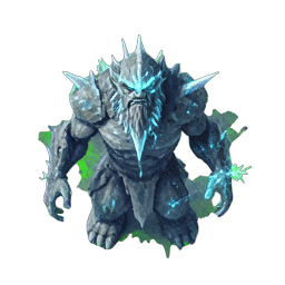 Frost Giant (Atmospheric) - 256x256 pixel art sprite