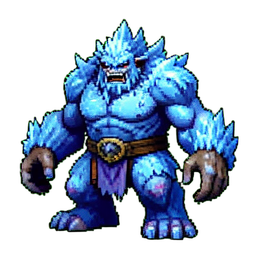 Frost Giant - 256x256 pixel art sprite