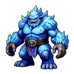Frost Giant — 256×256 pixel art sprite