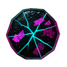 Frozen Pond (Cyberpunk) - 256x256 pixel art sprite