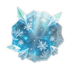 Frozen Pond (HD-2D) - 256x256 pixel art sprite