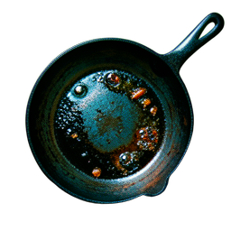 Frying Pan (Cinematic) - 256x256 pixel art sprite