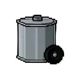 Tank Jerry — 256×256 Pixel-Art-Sprite