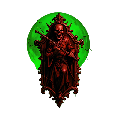 Vermelho da Lua Cheia — sprite pixel art 512×512