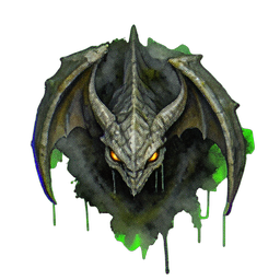 Gargoyle (Atmospheric) - 256x256 pixel art sprite