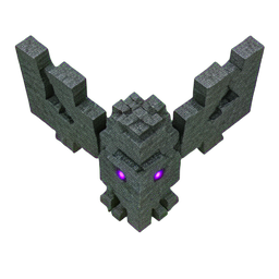 Gargoyle (Voxel) - 256x256 pixel art sprite
