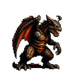 Gargoyle - 256x256 pixel art sprite
