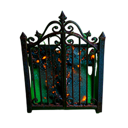 Gate Iron (Cinematic) - 256x256 pixel art sprite