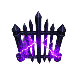 Puerta de Hierro (VFX) — sprite pixel art 256×256