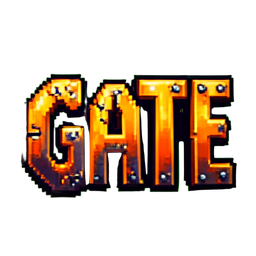 Gate Iron - 256x256 pixel art sprite