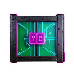 Gate Wood (Cyberpunk) - 256x256 pixel art sprite