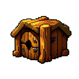 Gate Wood - 256x256 pixel art sprite