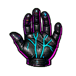 Gauntlets (Cyberpunk) - 256x256 pixel art sprite