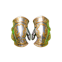 Gauntlets (HD-2D) — 256×256 pixel art sprite