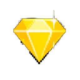 黄玉米石 — 256×256 像素游戏素材