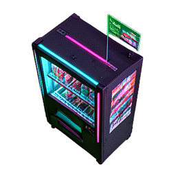 General Store (Cyberpunk) — 256×256 pixel art sprite