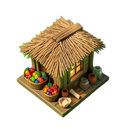 Magasin Général (HD-2D) — sprite pixel art 256×256