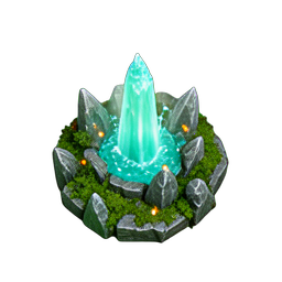 Geyser (HD-2D) - 256x256 pixel art sprite