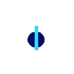 Geyser (Niedrig) — 256×256 Pixel-Art-Sprite
