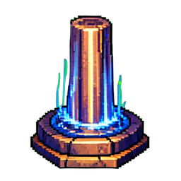Geyser - 256x256 pixel art sprite