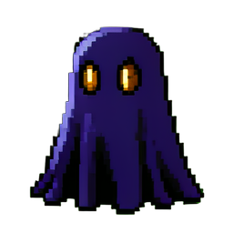 Ghost - 256x256 pixel art sprite