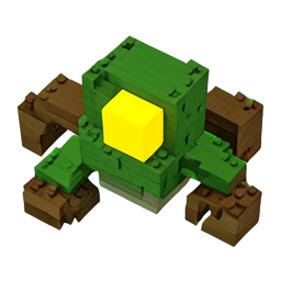 Cyclope géant (Voxel) — sprite pixel art 256×256