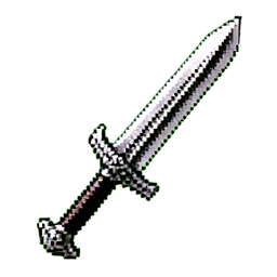 Daga Gigante — sprite pixel art 256×256