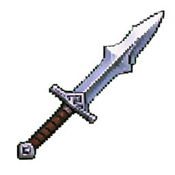 Lanza Gigante — sprite pixel art 256×256