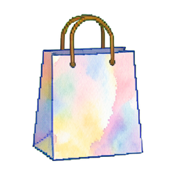 礼品袋 — 256×256 像素游戏素材