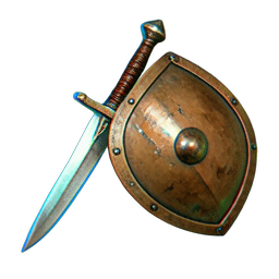 Gladiator (Atmospheric) - 256x256 pixel art sprite