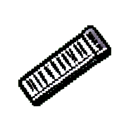 Carillon de Glockenspiel — sprite pixel art 256×256