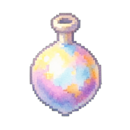 Glowing Wisdom Pendant — 256×256 pixel art sprite