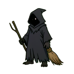 Servidor del pantano goblin — sprite pixel art 256×256
