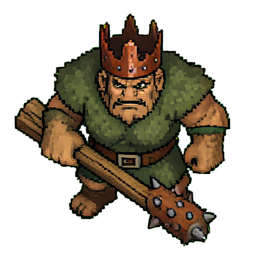 Goblin Chief (16-Bit) - 256x256 pixel art sprite