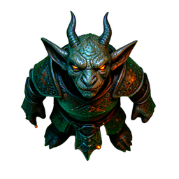 Goblin Chief (Cinematic) - 256x256 pixel art sprite