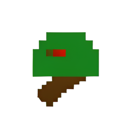 Goblin Chief (Low-Res) - 256x256 pixel art sprite