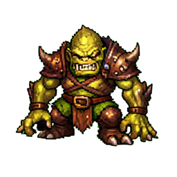Goblin Chief - 256x256 pixel art sprite