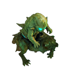 Goblin Rider (Atmospheric) - 256x256 pixel art sprite