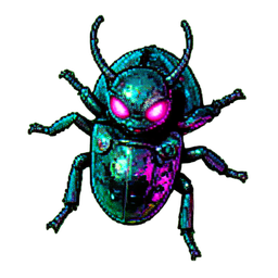 Goblin Rider (Cyberpunk) - 256x256 pixel art sprite