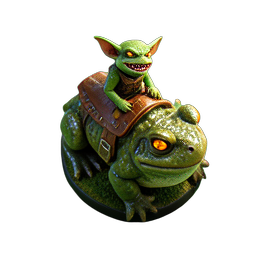 Goblin Rider (HD-2D) - 256x256 pixel art sprite