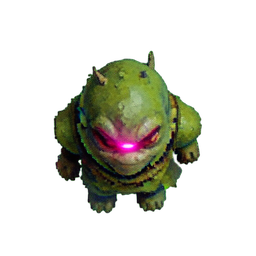 Explorador Goblin (Atmósfera) — sprite pixel art 256×256