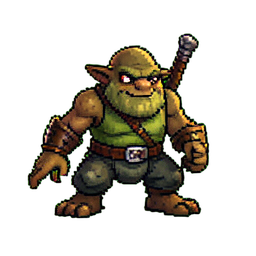 Goblin Scout - 256x256 pixel art sprite