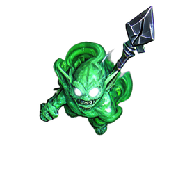 Xamã Goblin (VFX) — sprite pixel art 256×256