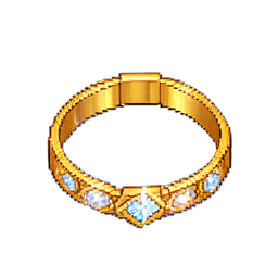 Goldarmband — 256×256 Pixel-Art-Sprite
